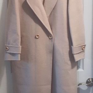 CLEAROUT🌷🐰 Sz L 100% Wool Overcoat 🌱💕